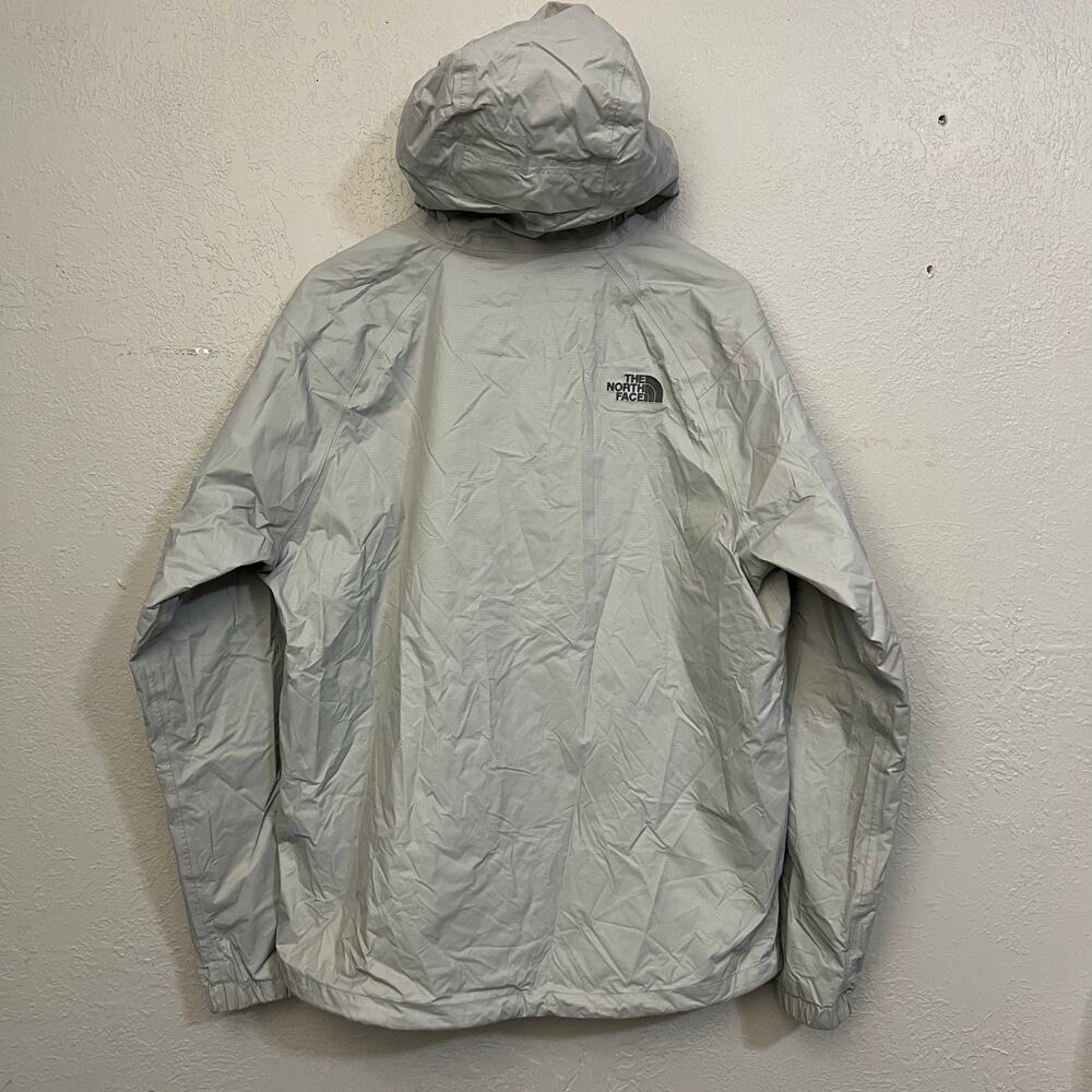 The North Face DryVent Hooded Rain Jacket Mens Large Gray Lightweight Outdoor - Picture 4 of 14